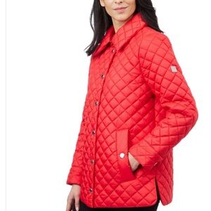 NWT Anne Klein women’s Red Quilted Jacket - Women's XXL